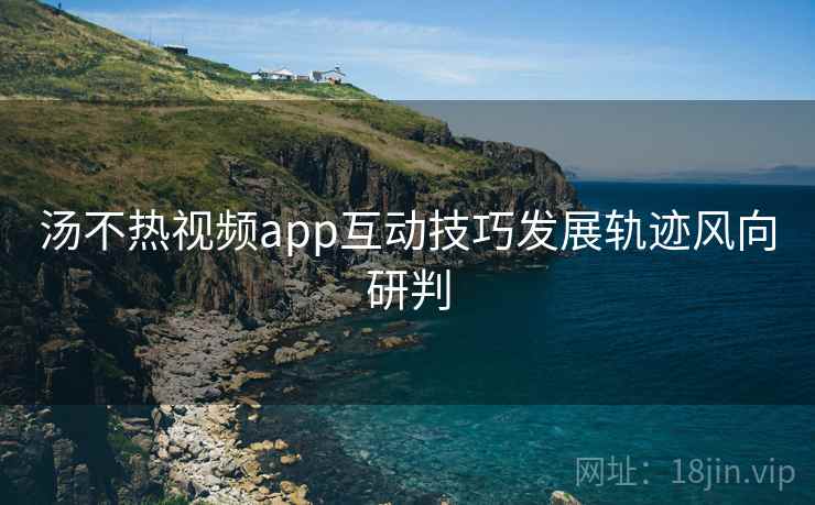 汤不热视频app互动技巧发展轨迹风向研判