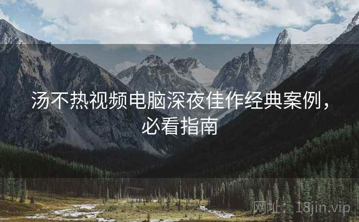 汤不热视频电脑深夜佳作经典案例，必看指南